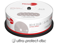 Primeon 2761308 Blu ray BD R disc 25 GB 25 stuk(s) Spindel Antikras coating