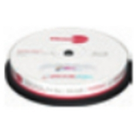 Primeon 2761316 Blu ray BD R disc 25 GB 10 stuks Spindel Bedrukbaar, Hoogglans opppervlak, Watervast, Onuitwisbaar