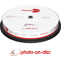 PRIMEON BD R DL 50 GB 8x blu ray media