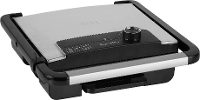 Princess 01.112425.01.001 Paninigrill Elektrisch Anti aanbaklaag, Controlelampje, Inklapbaar Zwart