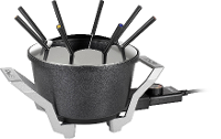 Princess 01.173100.01.001 Fondue 800 W Controlelampje Zwart, Aluminium