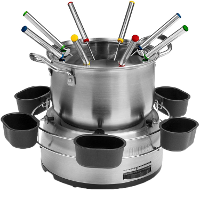Princess 172680 RVS Fondue Family set 1,2 l