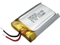 Prismatisch Speciale Oplaadbare Batterij 3.7 V Lipo 120 Mah Renata Icp651321pa 1 Stuks