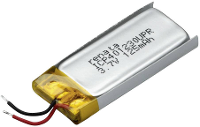 Prismatisch Speciale Oplaadbare Batterij 3.7 V Lipo 130 Mah Renata Icp401230upr 1 Stuks