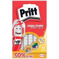 Pritt plak gummetjes   95x   kneedgummen   39 gr   kneed lijm