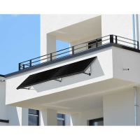 Priwatt Balkoncentrale priWall Duo, 750 Watt balkoncentrale 2x 375W, Gevel en betonbalkon