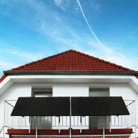 Priwatt PRIW priBalcony 45°Duo 375W Gitterbalkon
