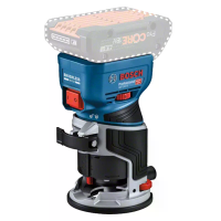 PRO GKF 18V 8 voor Bosch Snoerloze Randenfrees 18V Brushless Motor 6 mm & 1/4'' Collets Professionele Houtbewerking Trim