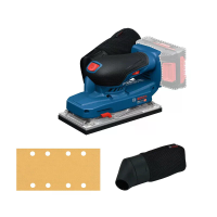 PRO GSS18V 18 voor BOSCH Accu Orbital Bandschuurmachine 18V 10000 20000 OPM Lage trillingsniveau Afwerkingsschuurmachine