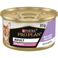 Pro Plan Adult Delicate Digestion mousse met kalkoen natvoer kat 24 x 85 g