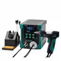 Pro'sKit SS 331NH desoldeerstation 160W digitale vacuümsolderpomp BGA herwerkingsstation met LED display 480C instelbare