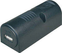 ProCar 67333500 Power USB opbouwstopcontact 3 A Stroombelasting (max.): 3 A Geschikt voor USB A Opbouwversie 12 V naar 5 V, 24 V naar 5 V