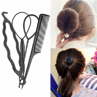 Professional Hair Braid Tool Twist Styling Clip Stick Bun Maker Comb Diy Accessories
