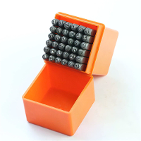 Professionele 36 delige staal metaalstempelset 3/6mm legeringstaal nummer  en letterstempel HRC 58 62 voor sieraden amba