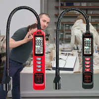 Professionele Koolstofdioxide Lekdetectie Hooggevoelig HVAC Gereedschap Verstelbare Instellingen LED LCD Scherm Compatib