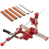 Professionele Mes Slijpen Frame Hoge Precisie Watersteen Slijpmachine Aluminium Legering Geanodiseerd Vaste Hoek Slijper