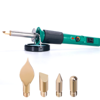 Professionele Pyrografie Pen Set met instelbare temperatuur Multifunctioneel Soldeer  en Ontsolderingsgereedschapset Rub