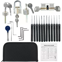 Professionele slotenmaker toolkit Betrouwbare metalen oefentools set Ideaal voor hangsloten doe het zelf handgereedschap