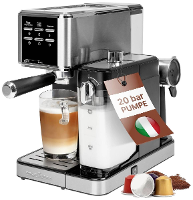 Profi Cook PC ES KA 1266 Espressomachine RVS Met automatische melkopschuimer