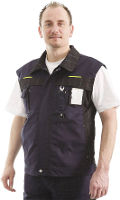 L+D Profi X 4308 Bodywarmer Maat: S Blauw