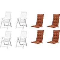 Progarden Tampa+Auflagen SET ws/te X64462 Tuinmeubelset