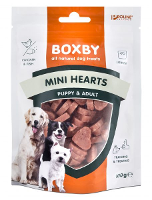 Boxby for dogs Puppy Snacks Mini Hearts 100 gram
