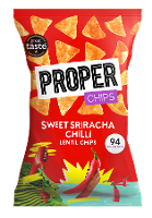 PROPER Sweet Sriracha Chilli Lentil Chips