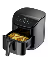 Proscenic T20 1500W Multifunctionele heteluchtfriteuse met slimme digitale LED aanraakscherm Olievrije friteuse 220V EU 
