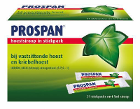 Prospan Hoestsiroop Sticks   bij vastzittende hoest en kriebelhoest