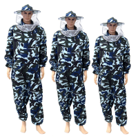 Protecting Dress Camouflage Beekeeping Veil Bee Suit Protective