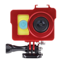Protection Case Aluminum Alloy Frame Anti Shock Heat Releasing For Xiaomi Yi Camera