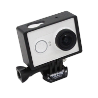 Protective Housing Side Frame Mount For Xiaomi Yi Goproaction Camera With Base Long Screws