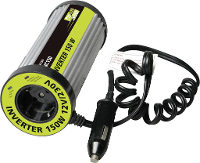 Prouser Inc150n Omvormer 150 W 12 V/dc   230 V/ac, 5 V/dc Past In Bekerhouder