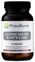 Proviform L Lysine 500mg & Cat's Claw Vegicaps