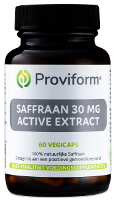 Proviform Saffraan 30mg Active Extract Vegicaps