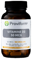 Proviform Vitamine D3 50mcg Vegicaps