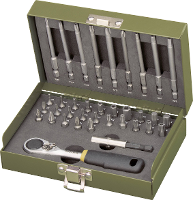 Proxxon 23109 Dopsleutelset 1/4 36 delig