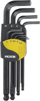 Proxxon Micromot Inbus Haakse schroevendraaierset 1.5 Mm, 2 mm, 2.5 Mm, 3 mm, 4 mm, 5 mm, 6 mm, 8 mm, 10 mm 9 delig