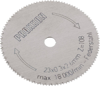 Proxxon Micromot 28 652 Cirkelzaagblad 23 x 2.6 X 0.3 Mm 1 stuk(s)