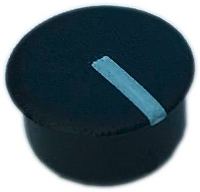 PSP C130 1 Afdekkap Zwart, Wit Geschikt voor Ronde knop 13 mm 1 stuk(s)