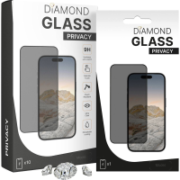 PT LINE Diamond Glass Anti Static 234578 Screenprotector (glas) Apple iPhone 16 1 stuk(s) Meekijkbescherming