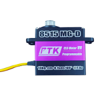 PTK 8515 MG D 17g Mini Full Metal Digital Servo Hoge spanning 15KG Fixed Wing RC Autokerdieno