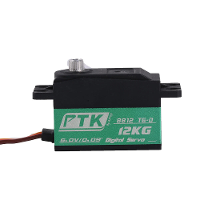 PTK 8812 TG D 12kg Servo Metalen Digitale Stuurservo Lage Behuizing Hoge Koppel Lage Behuizing Stuurservo Driftauto Kort