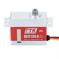 PTK 8820 SSG D 20Kg Hoge Snelheid / 8822 SSG D 22Kg Hoge Koppel 25g Digitale RC Servo voor Vaste Vleugel Vliegtuigen FPV