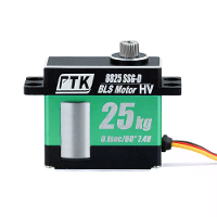 PTK 8825 SSG D 25Kg Metalen Versnellingsbak Borstelloze RC Servo voor RC Modelhelikopters Drones Robots