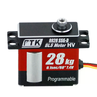 PTK 8828 SSG D 28Kg Hoge Koppel Digitale RC Servo voor Vaste Vleugel Middenturbine Jet Vliegtuigmodel