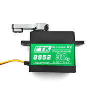 PTK 8852 MG D 30 kg borstelloze metalen digitale RC servo voor hoge snelheid vaste wing RC heli's 1/8 1/10 afstandsbedie