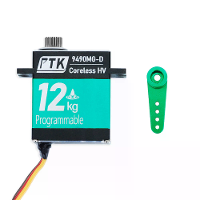 PTK 9490 MG D 9g 12KG Hoge Koppel RVS Tandwiel Waterdichte Kernloze Digitale RC Servo voor Vaste Vleugel Auto en Vliegtu