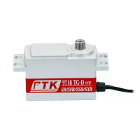 PTK 9718 TG D 60.2 G High resolution Digital Servo Metal Gear IP65 Waterdichtheidsbeoordeling voor vliegtuig RC vliegtui