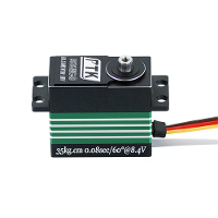 PTK 9835 MG D 35kg Hoge Koppelkracht Volledig Metalen Waterdichte Borstelloze RC Servo voor Radiografisch Bestuurde Auto